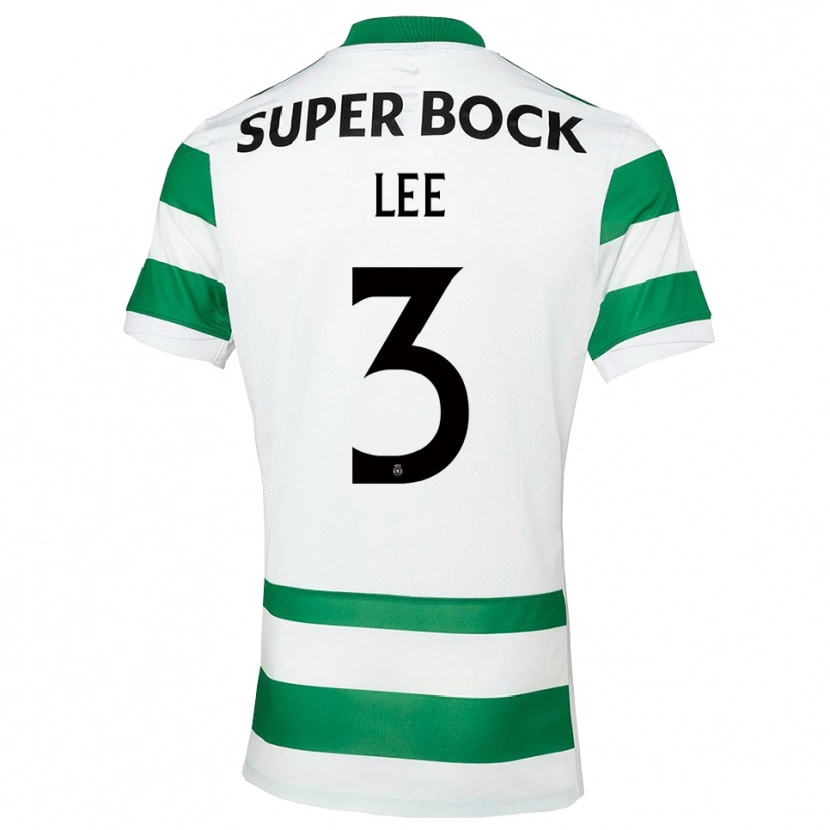 Danxen Kid Afonso Lee #3 Green White Home Jersey 2025/26 T-Shirt