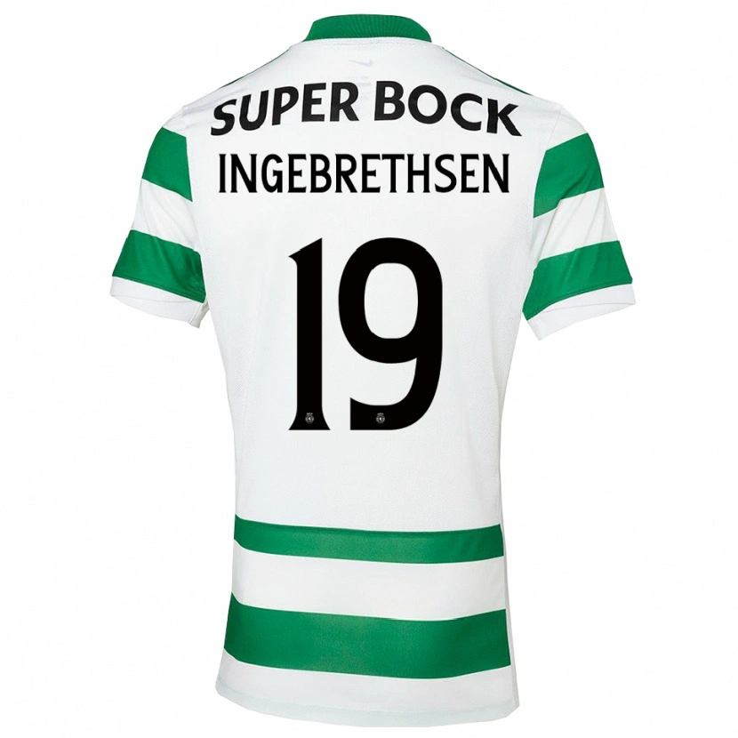 Danxen Kid Erik Ingebrethsen #19 Green White Home Jersey 2025/26 T-Shirt