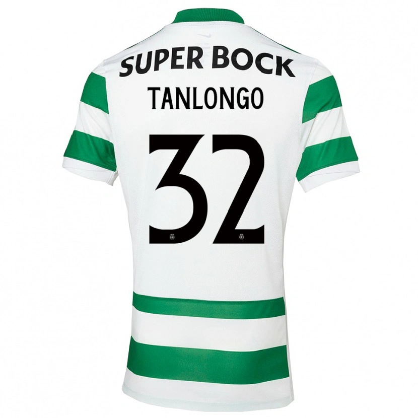 Danxen Kid Mateo Tanlongo #32 Green White Home Jersey 2025/26 T-Shirt