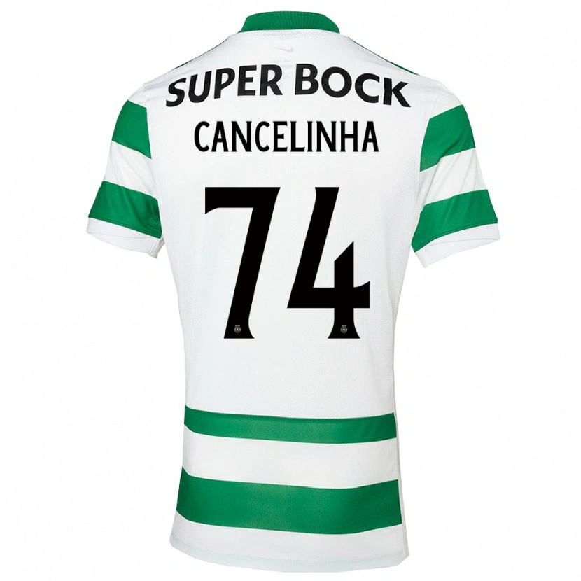 Danxen Kid Érica Cancelinha #74 Green White Home Jersey 2025/26 T-Shirt