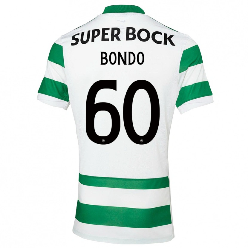 Danxen Kid Pedro Bondo #60 Green White Home Jersey 2025/26 T-Shirt