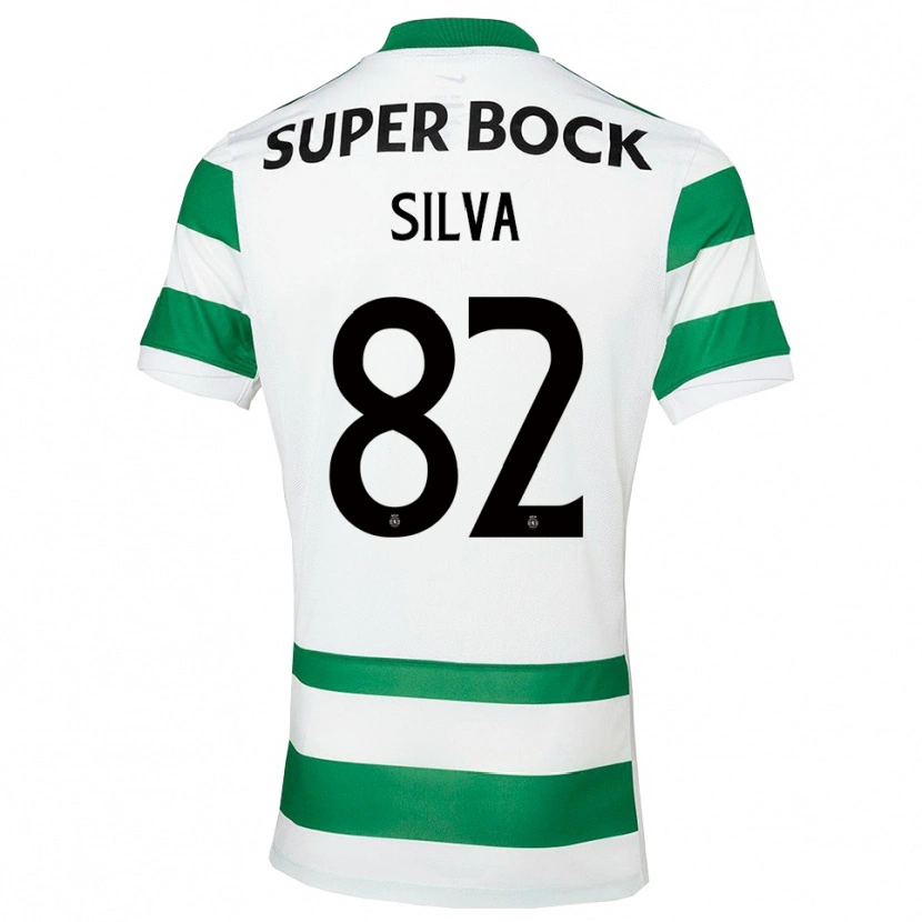 Danxen Kid Gabriel Silva #82 Green White Home Jersey 2025/26 T-Shirt