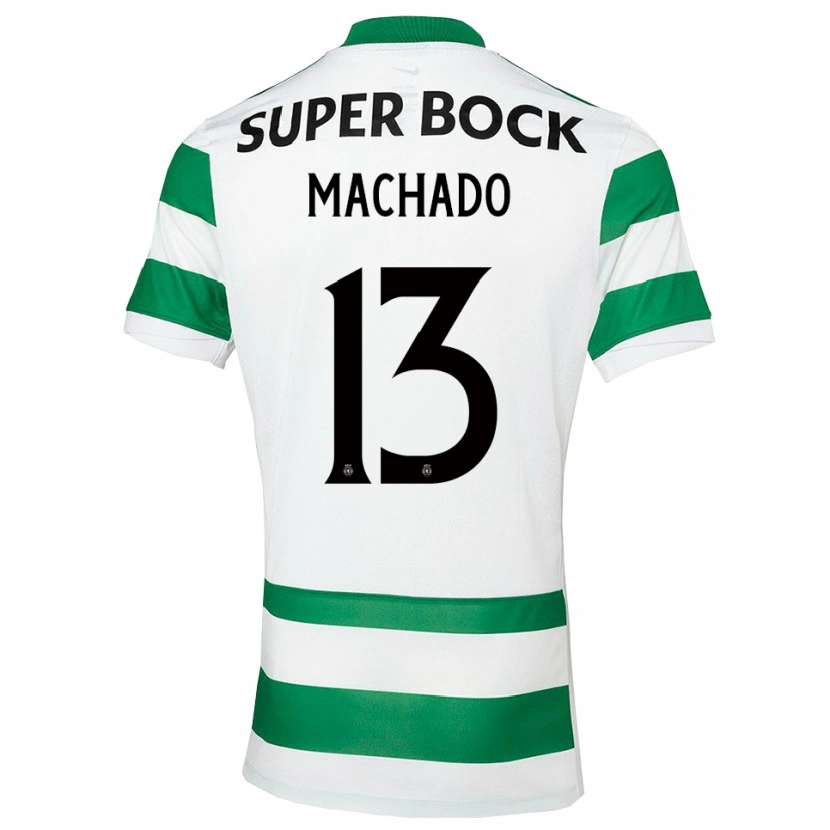 Danxen Kid Francisco Machado #13 Green White Home Jersey 2025/26 T-Shirt