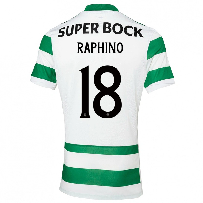 Danxen Kid Brittany Raphino #18 Green White Home Jersey 2025/26 T-Shirt
