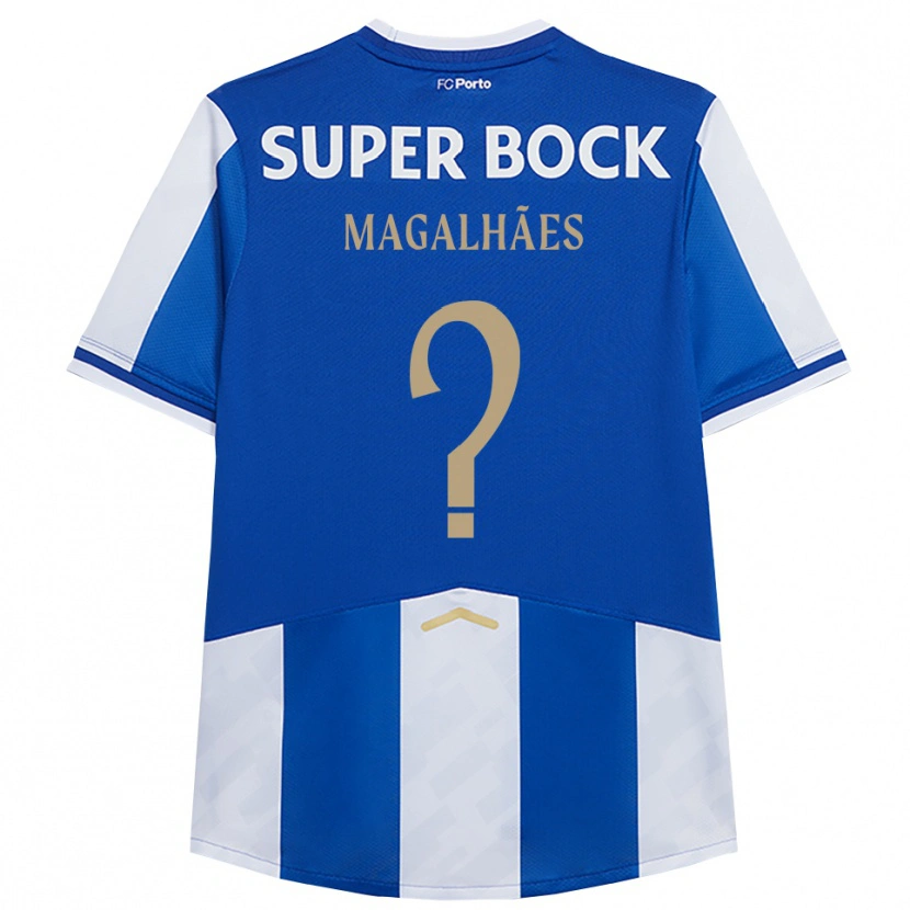 Danxen Kid Rafael Magalhães #0 Blue White Home Jersey 2025/26 T-Shirt
