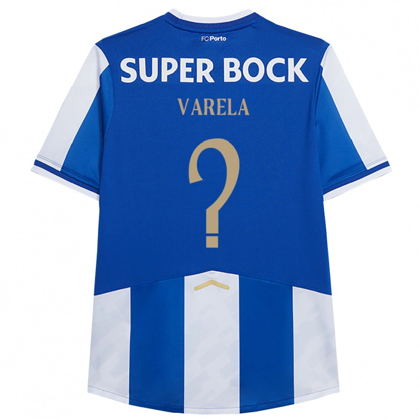 Danxen Kid Cardoso Varela #0 Blue White Home Jersey 2025/26 T-Shirt