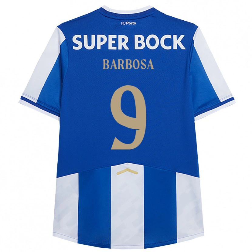 Danxen Kid Rodrigo Barbosa #9 Blue White Home Jersey 2025/26 T-Shirt
