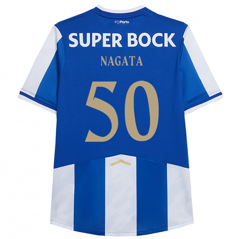 Danxen Kid Kotaro Nagata #50 Blue White Home Jersey 2025/26 T-Shirt