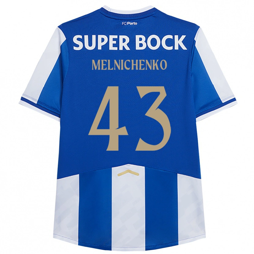 Danxen Kid Trofim Melnichenko #43 Blue White Home Jersey 2025/26 T-Shirt