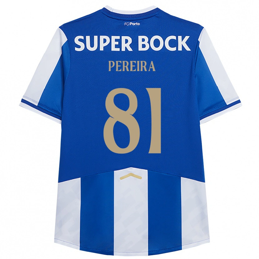 Danxen Kid Martim Pereira #81 Blue White Home Jersey 2025/26 T-Shirt