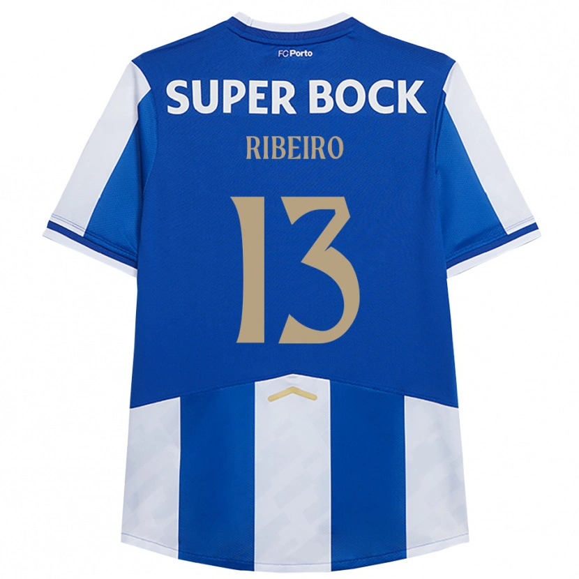 Danxen Kid Salvador Ribeiro #13 Blue White Home Jersey 2025/26 T-Shirt
