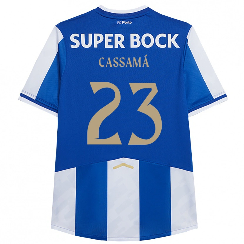 Danxen Kid Abdu Cassamá #23 Blue White Home Jersey 2025/26 T-Shirt
