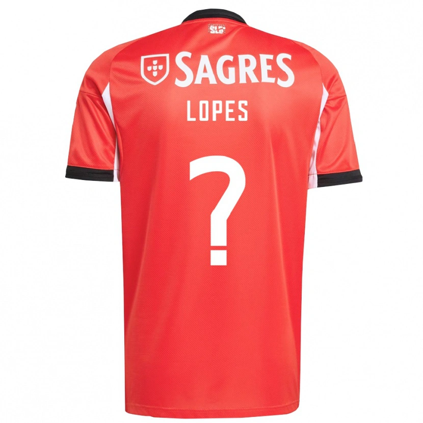 Danxen Kid Simão Lopes #0 Red White Home Jersey 2025/26 T-Shirt