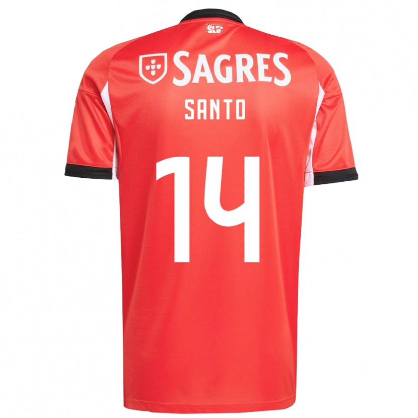 Danxen Kid Sandro Santo #14 Red White Home Jersey 2025/26 T-Shirt