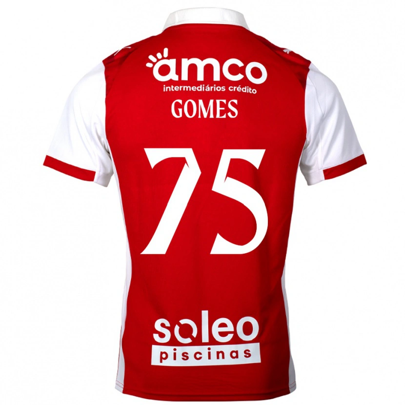 Danxen Kid Tomás Müller #75 Red White Home Jersey 2025/26 T-Shirt