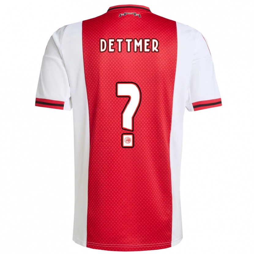 Danxen Kid Jamie Dettmer #0 Red White Home Jersey 2025/26 T-Shirt