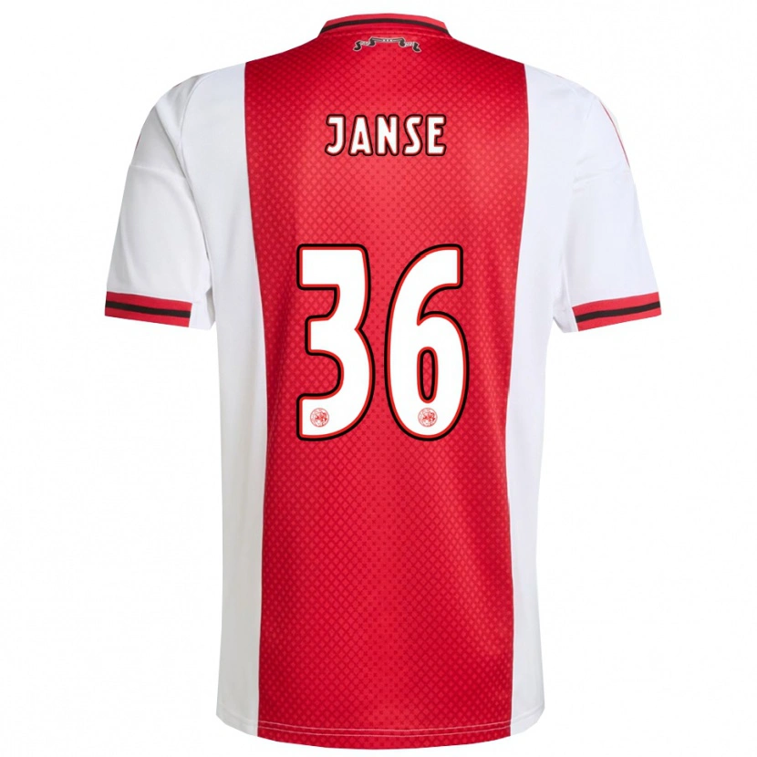 Danxen Kid Dies Janse #36 Red White Home Jersey 2025/26 T-Shirt