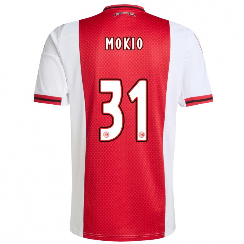 Danxen Kid Jorthy Mokio #31 Red White Home Jersey 2025/26 T-Shirt