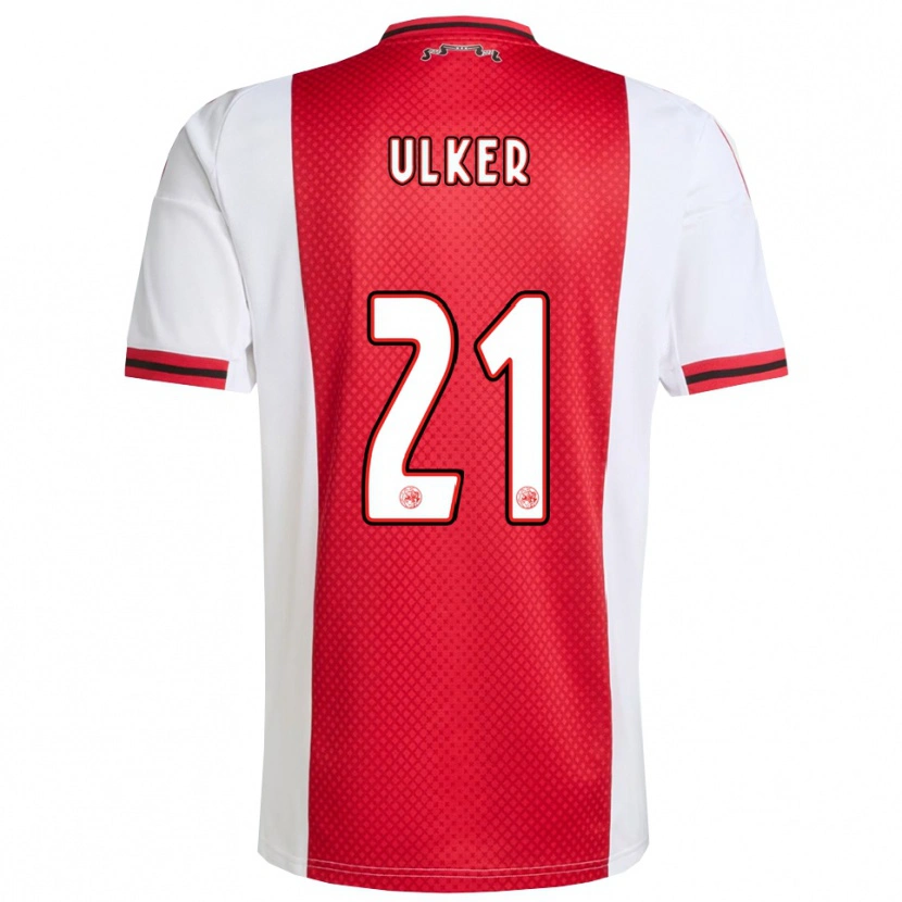 Danxen Kid Ufuk Ulker #21 Red White Home Jersey 2025/26 T-Shirt