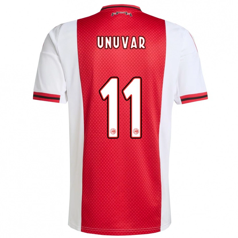 Danxen Kid Naci Unuvar #11 Red White Home Jersey 2025/26 T-Shirt