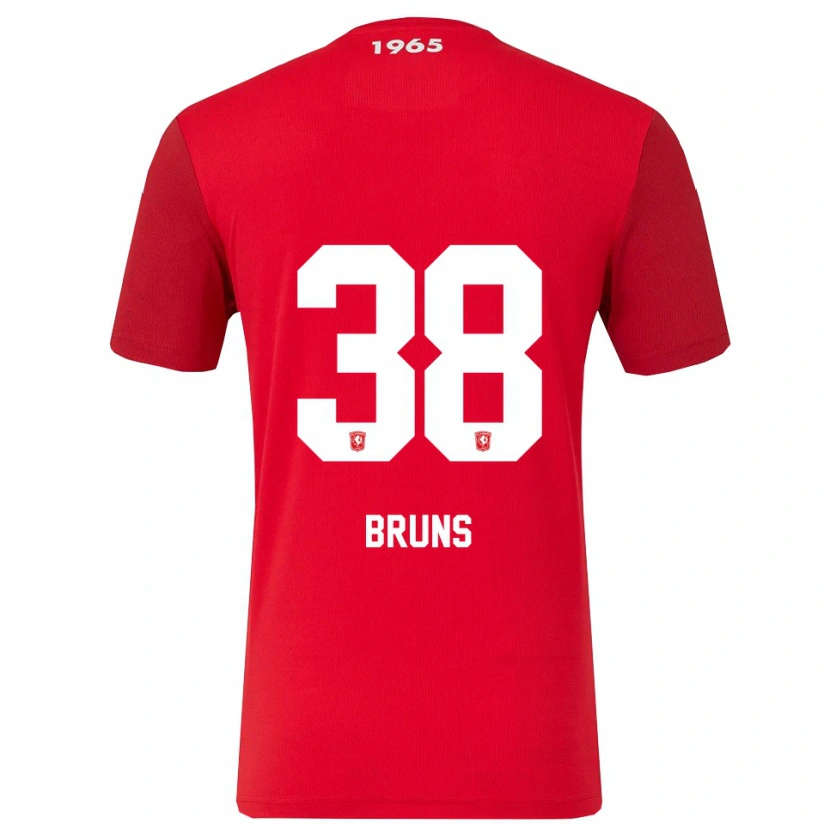 Danxen Kid Max Bruns #38 Red White Home Jersey 2025/26 T-Shirt