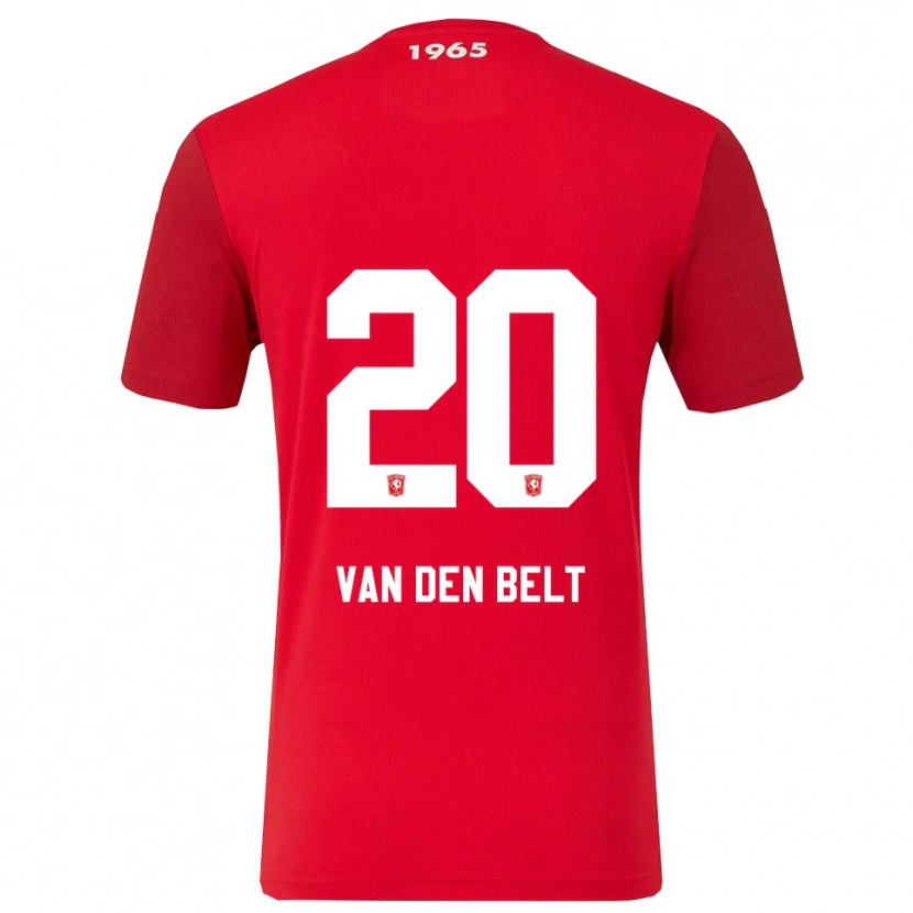 Danxen Kid Thomas Van Den Belt #20 Red White Home Jersey 2025/26 T-Shirt