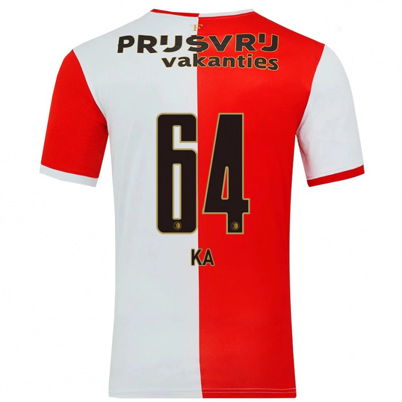 Danxen Kid Ismail Ka #64 Red White Home Jersey 2025/26 T-Shirt