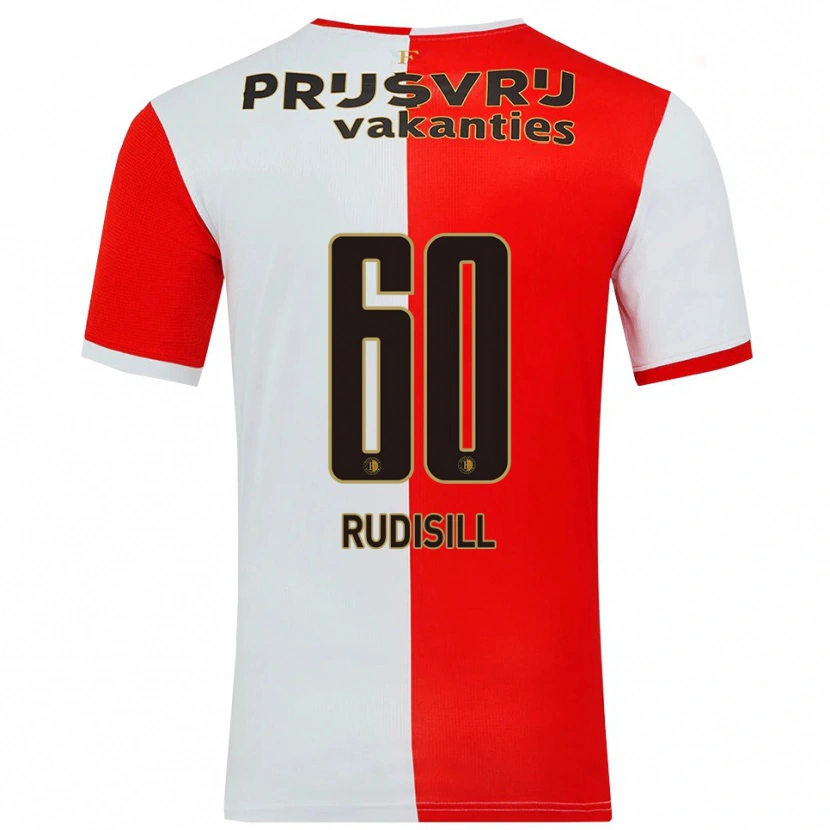 Danxen Kid Paulo Rudisill #60 Red White Home Jersey 2025/26 T-Shirt