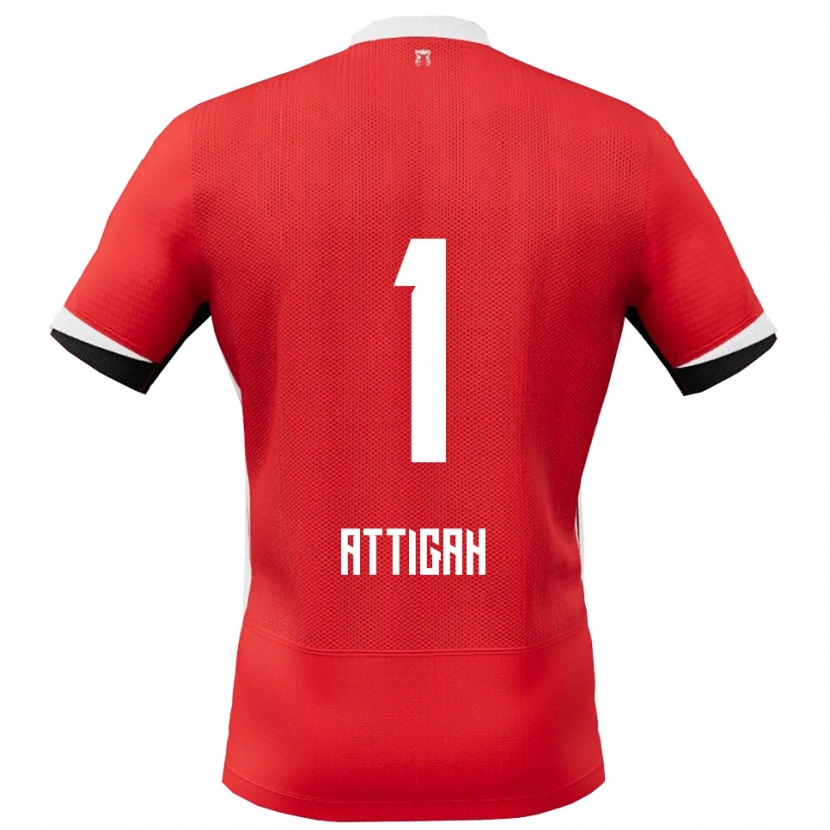 Danxen Kid Quenten Attigah #1 Red White Home Jersey 2025/26 T-Shirt
