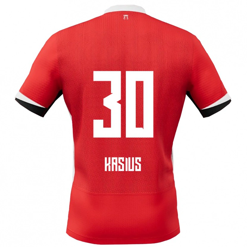 Danxen Kid Denso Kasius #30 Red White Home Jersey 2025/26 T-Shirt