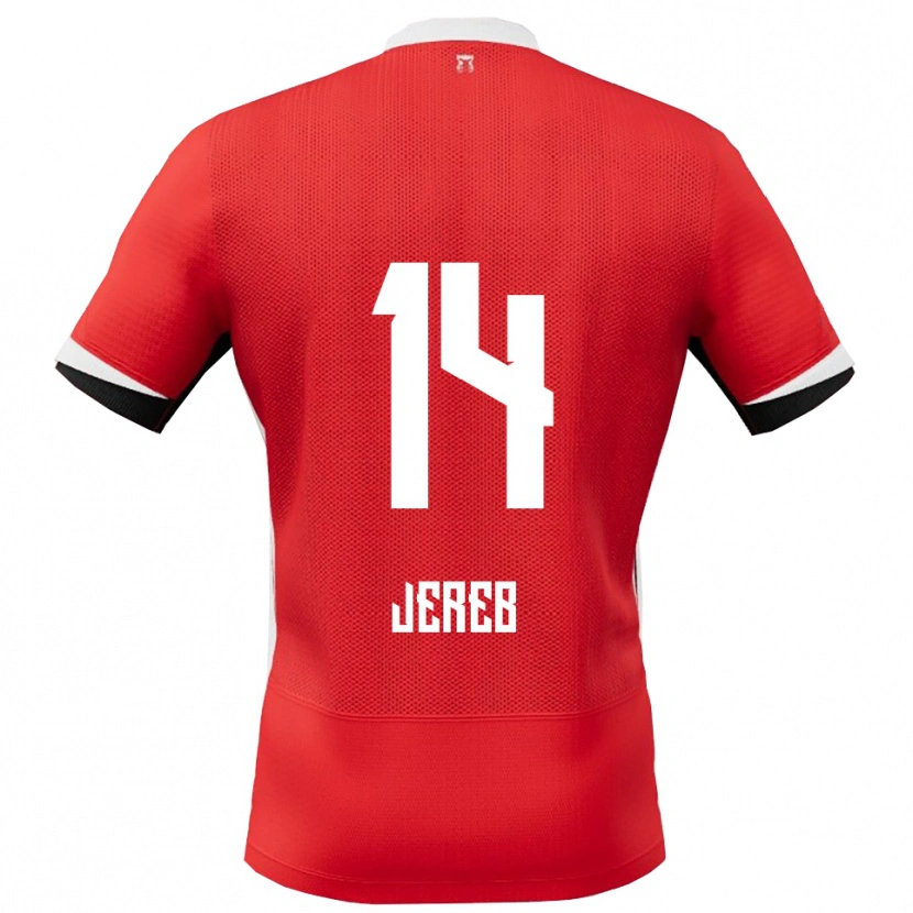 Danxen Kid David Jereb #14 Red White Home Jersey 2025/26 T-Shirt
