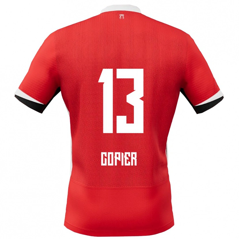 Danxen Kid Febe Copier #13 Red White Home Jersey 2025/26 T-Shirt
