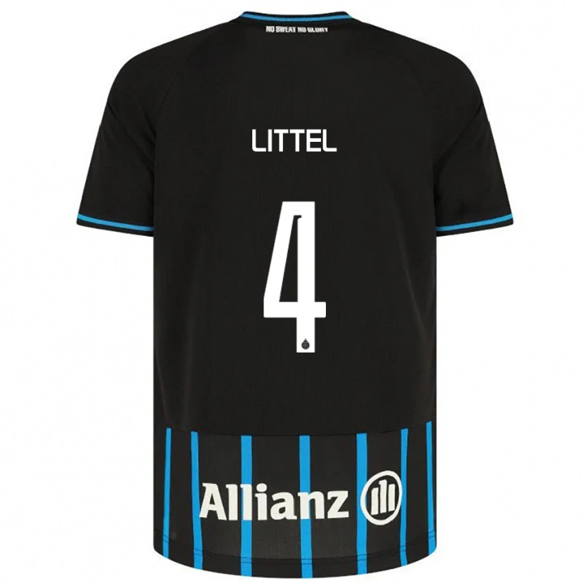 Danxen Kid Amy Littel #4 Black Blue Home Jersey 2025/26 T-Shirt