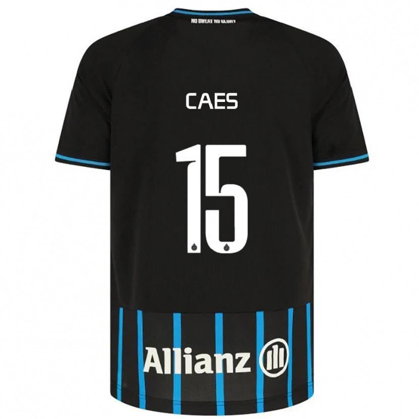 Danxen Kid Jippe Caes #15 Black Blue Home Jersey 2025/26 T-Shirt