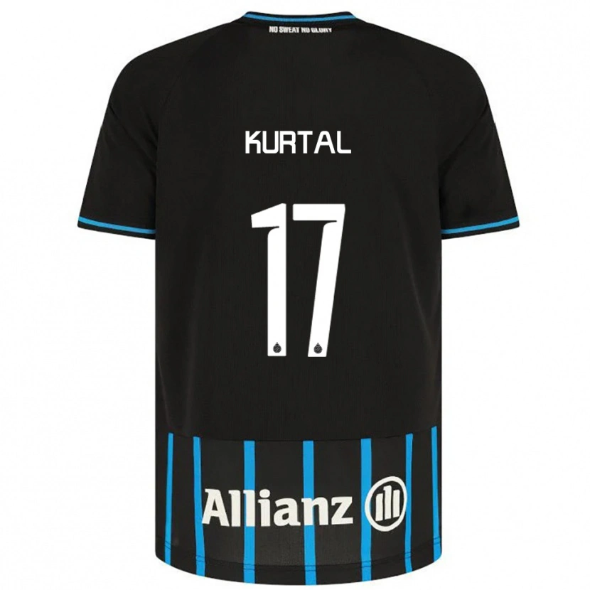 Danxen Kid Utku Kurtal #17 Black Blue Home Jersey 2025/26 T-Shirt