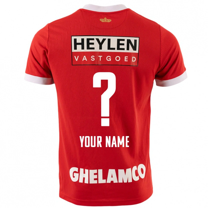 Danxen Kid Your Name #0 Red White Home Jersey 2025/26 T-Shirt