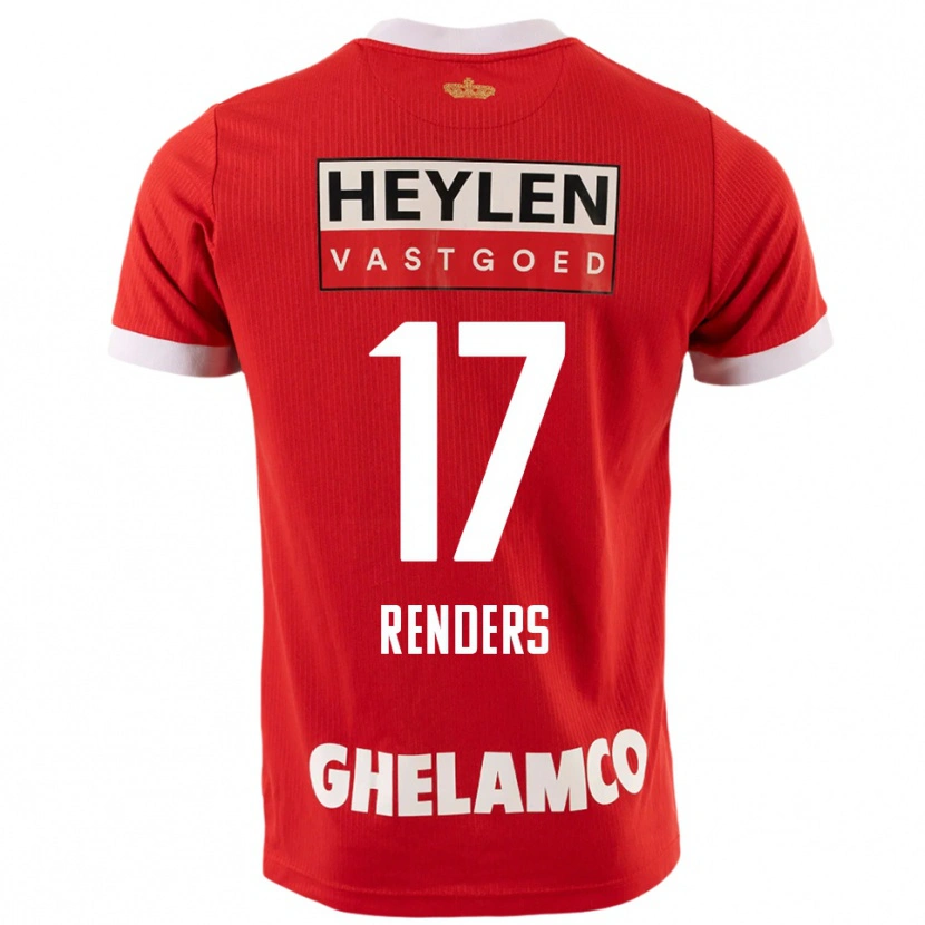 Danxen Kid Semm Renders #17 Red White Home Jersey 2025/26 T-Shirt