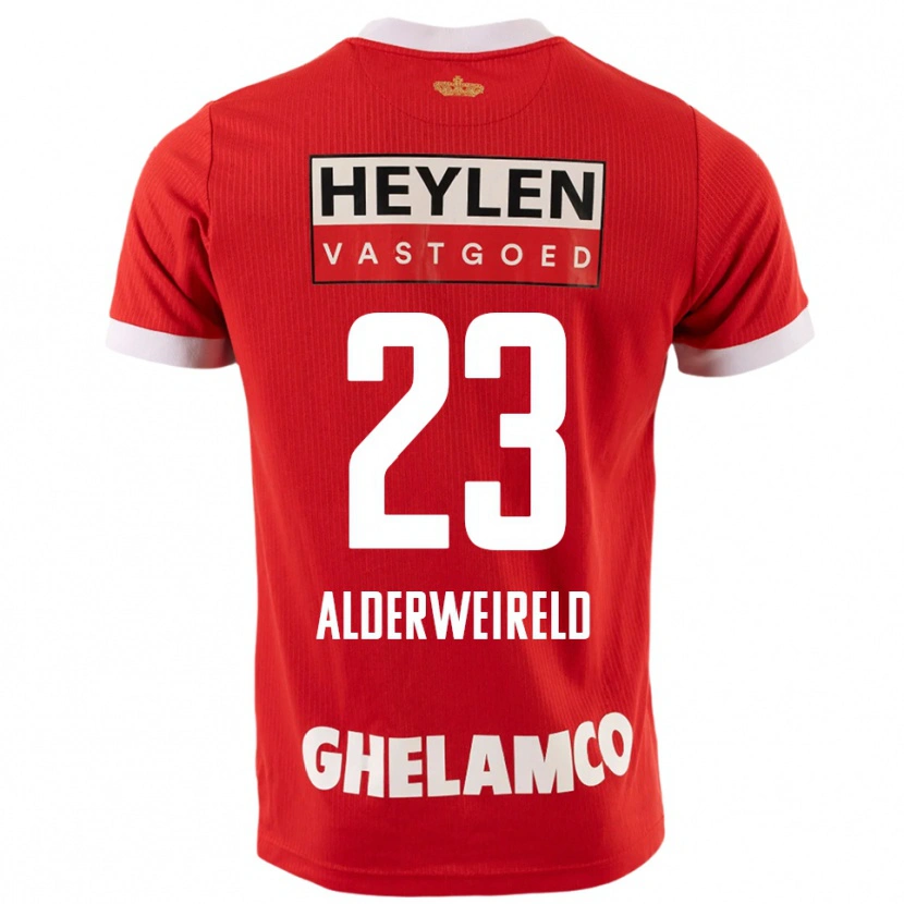 Danxen Kid Toby Alderweireld #23 Red White Home Jersey 2025/26 T-Shirt
