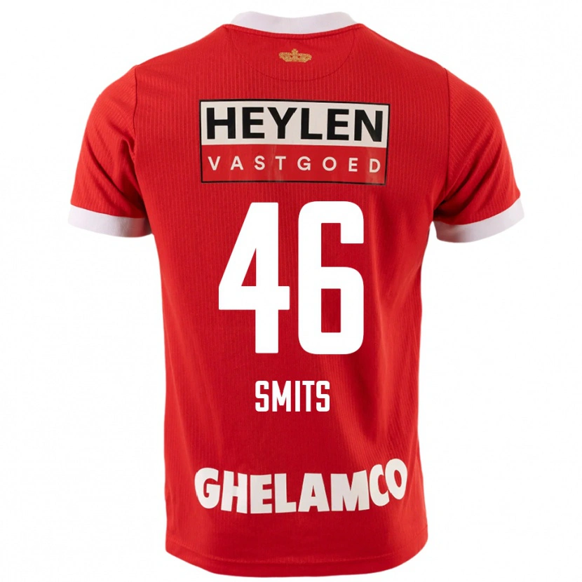 Danxen Kid Milan Smits #46 Red White Home Jersey 2025/26 T-Shirt