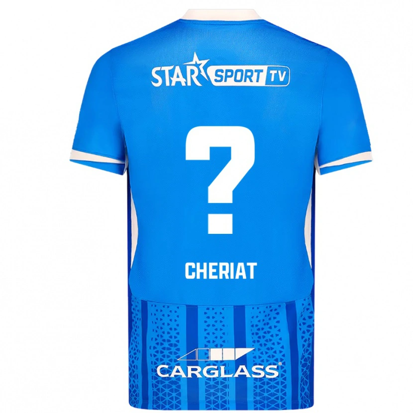 Danxen Kid Rayan Cheriat #0 Blue White Home Jersey 2025/26 T-Shirt