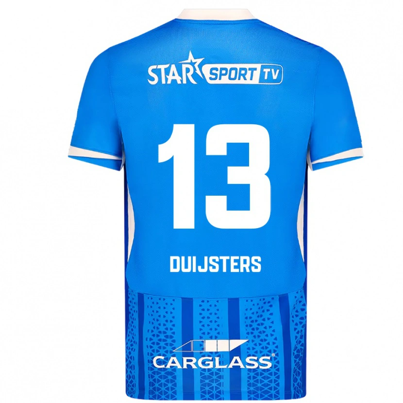 Danxen Kid Gwen Duijsters #13 Blue White Home Jersey 2025/26 T-Shirt