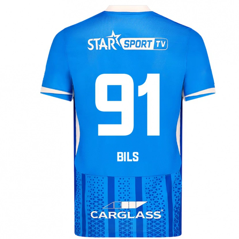 Danxen Kid Elise Bils #91 Blue White Home Jersey 2025/26 T-Shirt