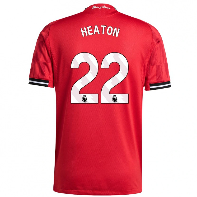 Danxen Kid Tom Heaton #22 Red Black White Home Jersey 2025/26 T-Shirt