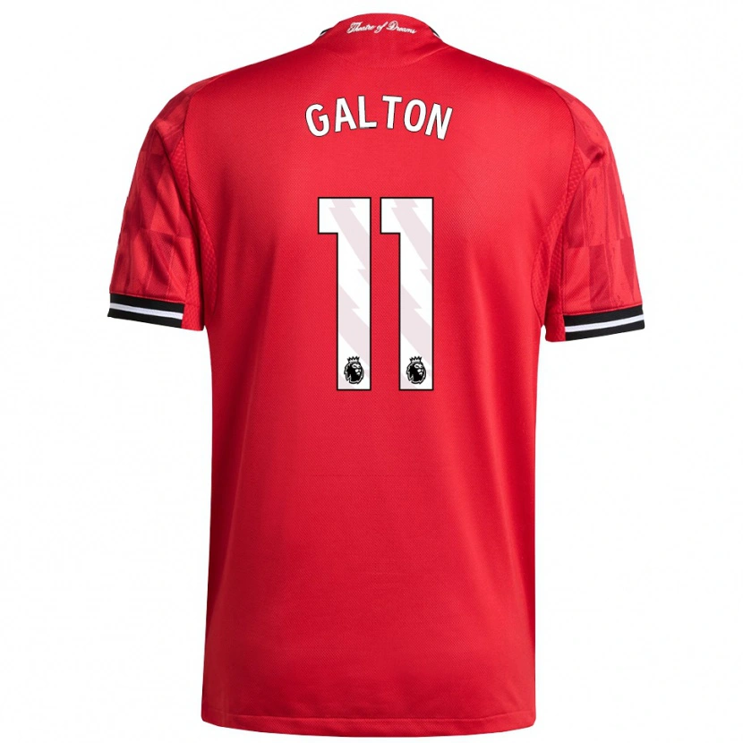 Danxen Kid Leah Galton #11 Red Black White Home Jersey 2025/26 T-Shirt
