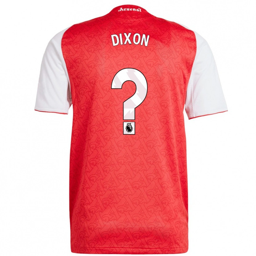 Danxen Kid Danny Dixon #0 Red White Home Jersey 2025/26 T-Shirt