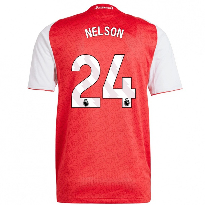 Danxen Kid Reiss Nelson #24 Red White Home Jersey 2025/26 T-Shirt