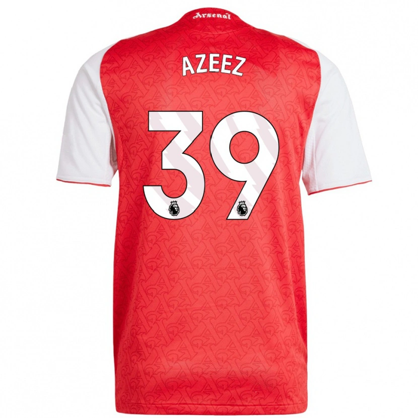 Danxen Kid Miguel Azeez #39 Red White Home Jersey 2025/26 T-Shirt