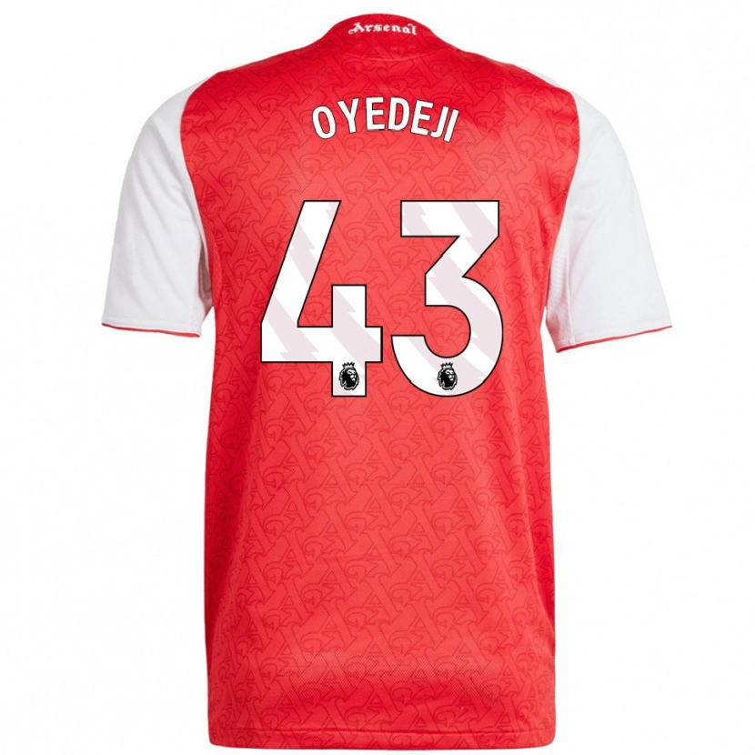 Danxen Kid Nathan Butler Oyedeji #43 Red White Home Jersey 2025/26 T-Shirt