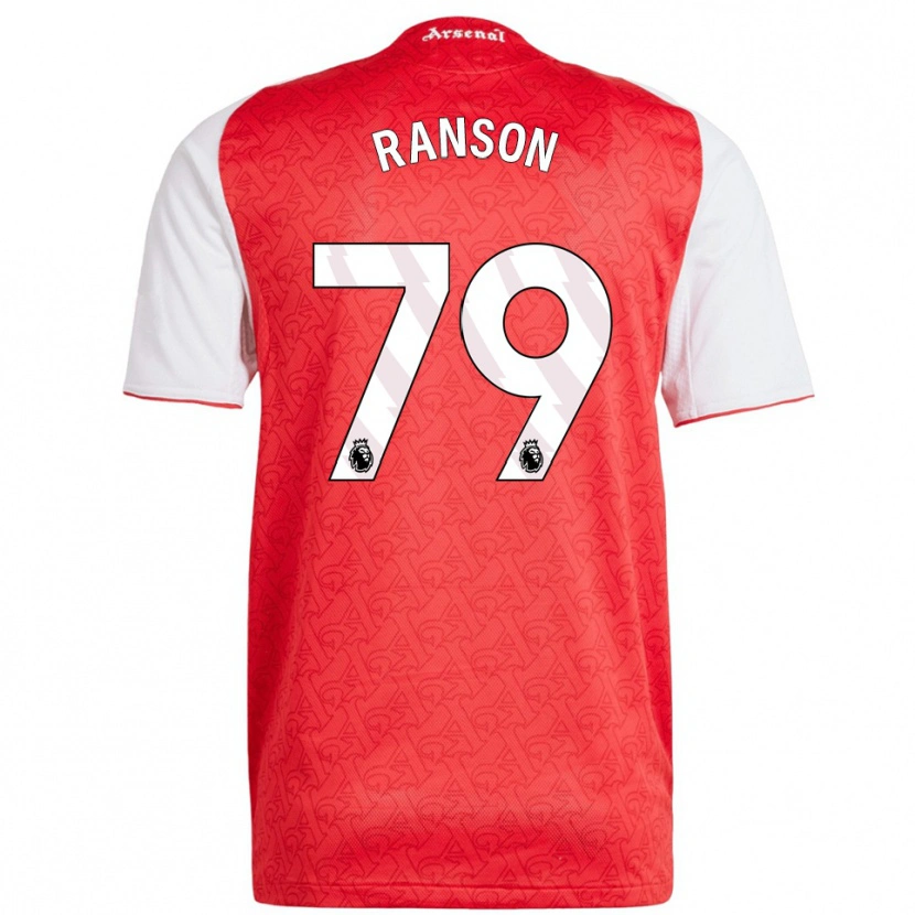 Danxen Kid Khari Ranson #79 Red White Home Jersey 2025/26 T-Shirt