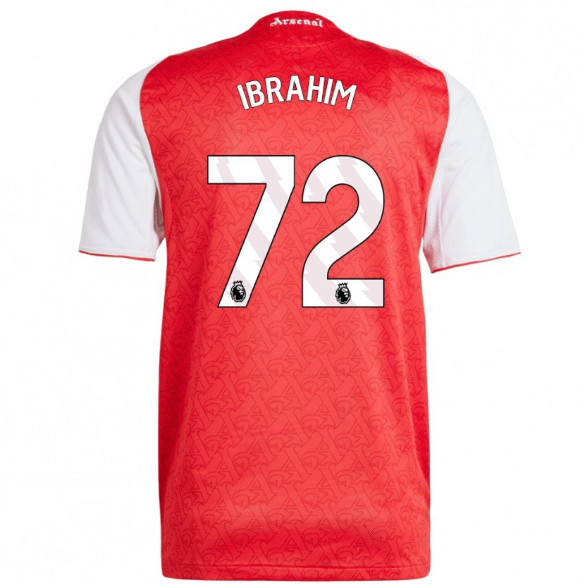 Danxen Kid Ife Ibrahim #72 Red White Home Jersey 2025/26 T-Shirt
